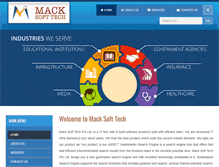 Tablet Screenshot of macksofttech.com